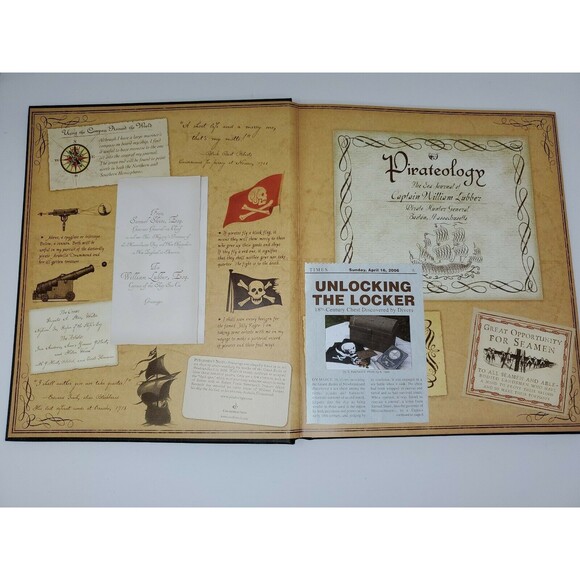 Pirateology: The Pirate Hunter's Companion (Ologies) Hardcover-EUC! - Picture 2 of 7